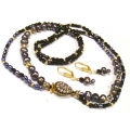 Set perle negre